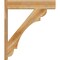 Ekena Millwork Olympic Block Rough Sawn Outlooker, Western Red Cedar, 8"W x 36"D x 42"H OUT08X36X42OLY05RWR - alternate 4